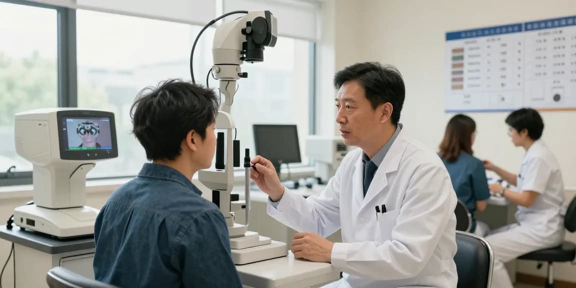 Advanced eye care consultation at SNU Eye Clinic in snuseoul, showcasing personalized treatment.