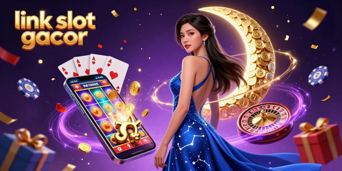 Menangkan besar dengan link slot gacor dalam adegan kasino 3D yang vibrant ini yang menampilkan elemen permainan slot yang penuh kesenangan.