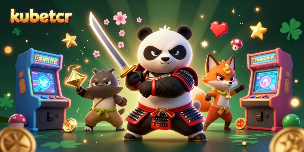Experience thrilling moments at kubetcr casino with dynamic samurai and fox characters.