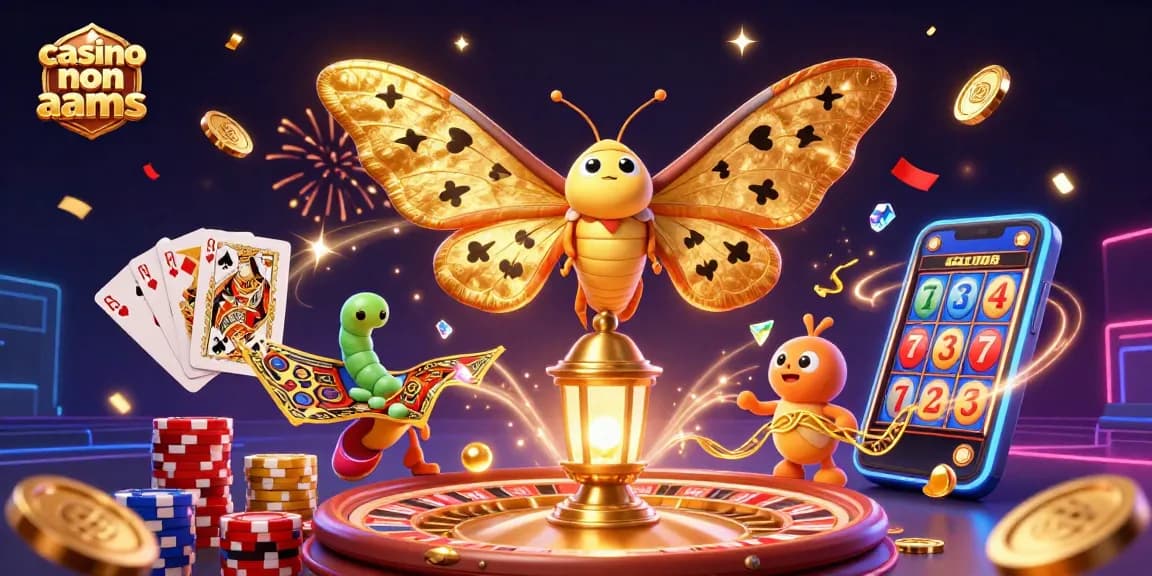 Gioca nei migliori casino non AAMS con l'atmosfera festosa di monete dorate e giochi avvincenti.