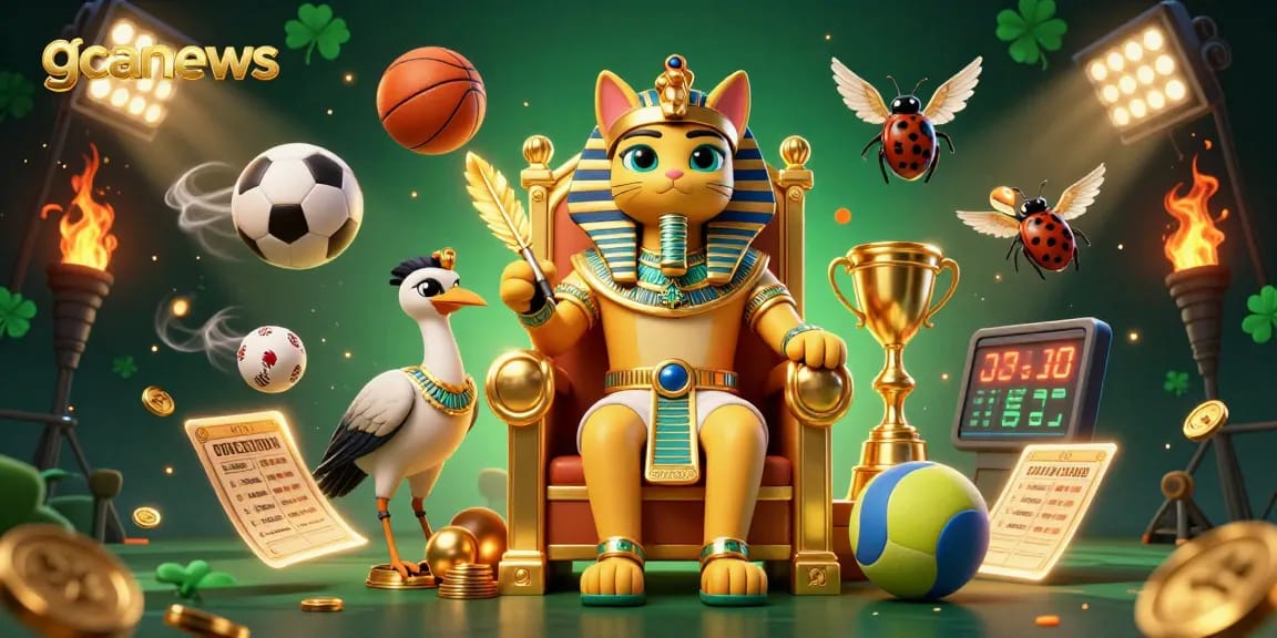 Experience thrilling sports betting with gcanews in this vibrant, action-packed 3D scene.