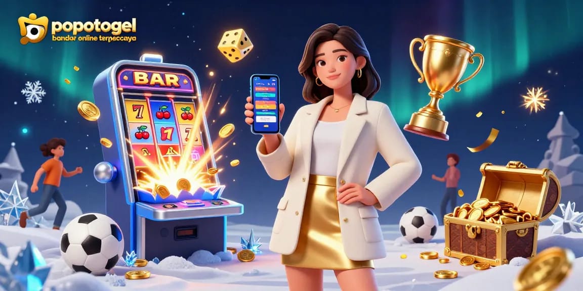 Spin and win at popotogel bandar online terpercaya with thrilling jackpots and vibrant gameplay.