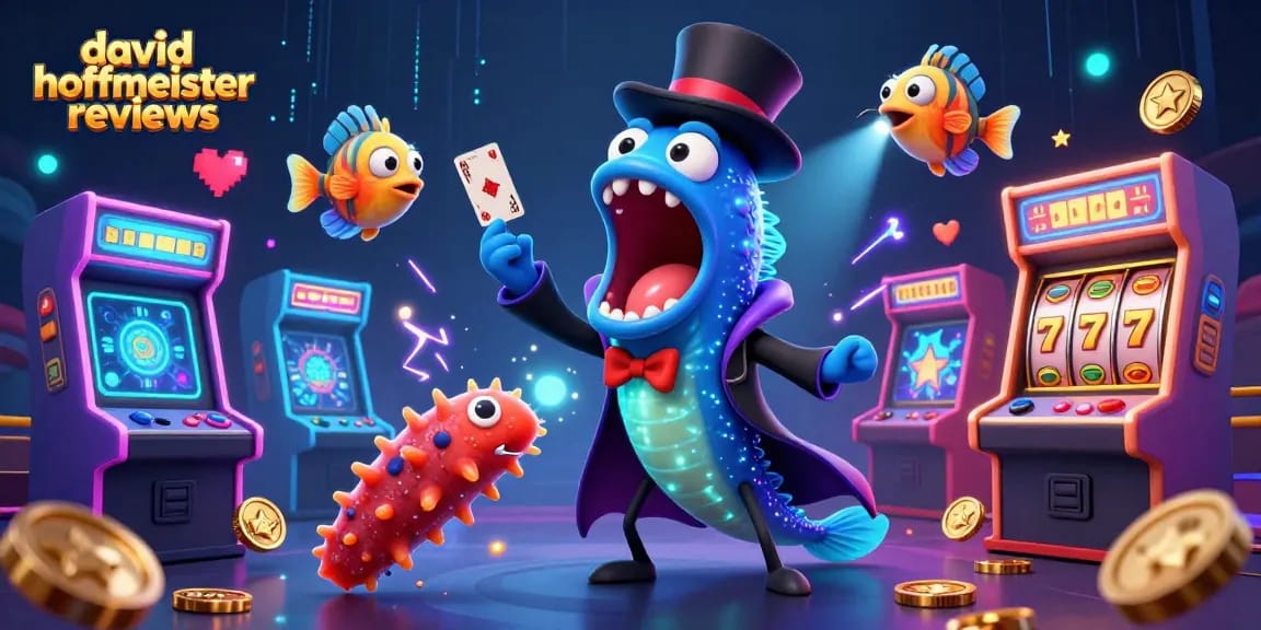 Experience thrilling david hoffmeister reviews with a vibrant, magical casino scene featuring animated sea creatures.