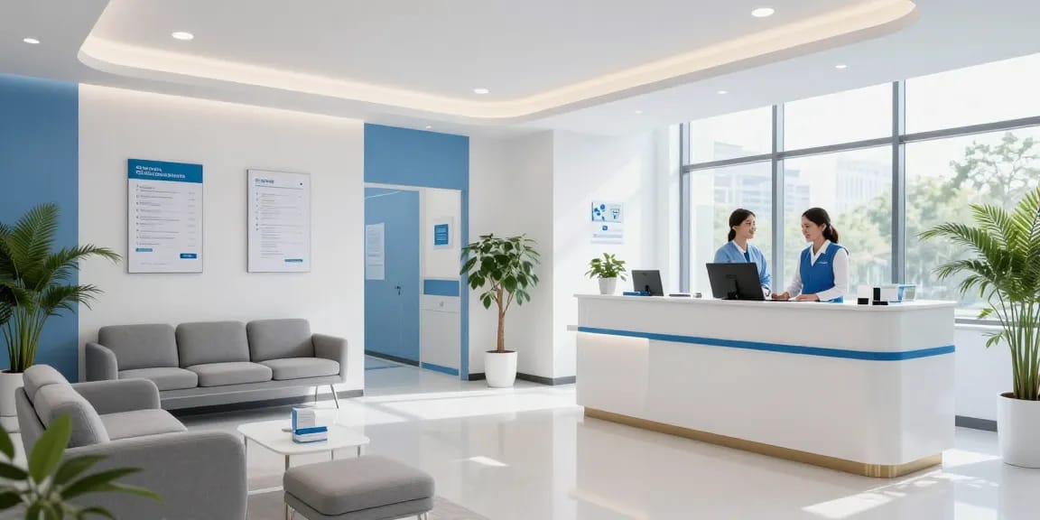 Professional health clinic for hair transplant turkey services, featuring compassionate patient care and medical consultations.