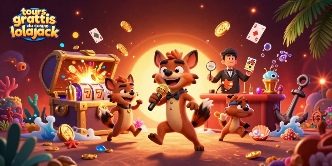 Experience the excitement with tours gratuits du casino lolajack amid vibrant casino scenes and thrilling games.