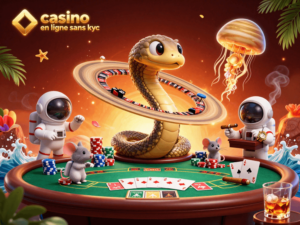 Expérimenter le casino en ligne sans KYC en jouant autour d'une planète-roulette et des astronautes