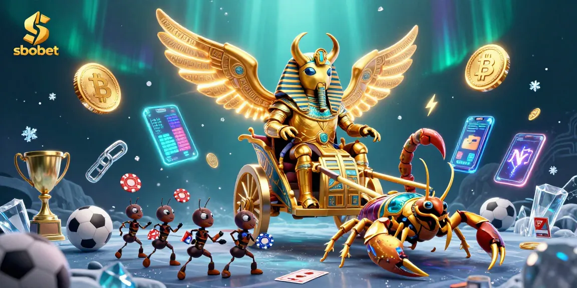 Experience sbobet's thrilling edge with colossal characters and vibrant gambling elements.