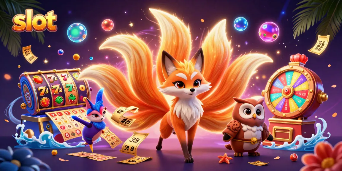 Permainan slot dengan kombinasi karakter kartun dan elemen kasino yang menarik.