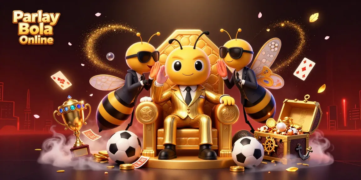 Gain insights into Parlay Bola Online with dynamic sports betting visuals and engaging characters.