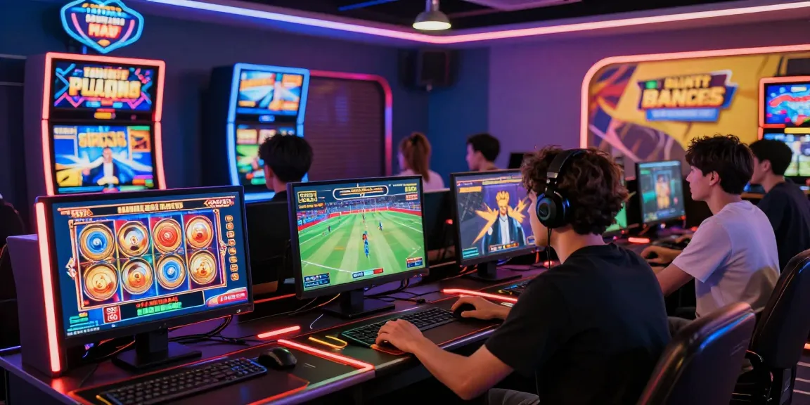 Exciting 鉅城 online gaming scene with players engaged in live sports betting and slot machines.