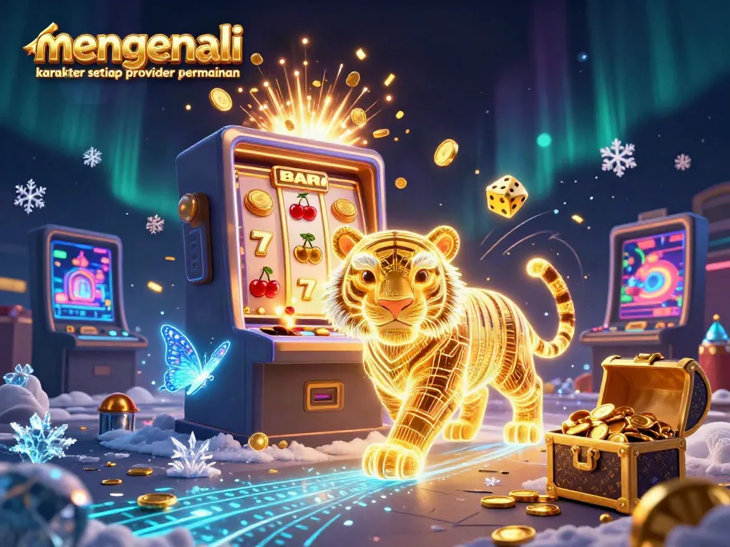 Gambarkan momen kemenangan dalam mengenali karakter setiap provider permainan di kasino digital.