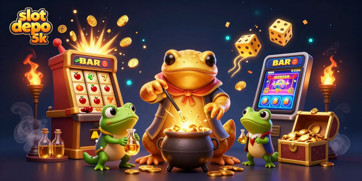 Win big with slot depo 5k as you immerse in a magical casino world bursting with excitement!