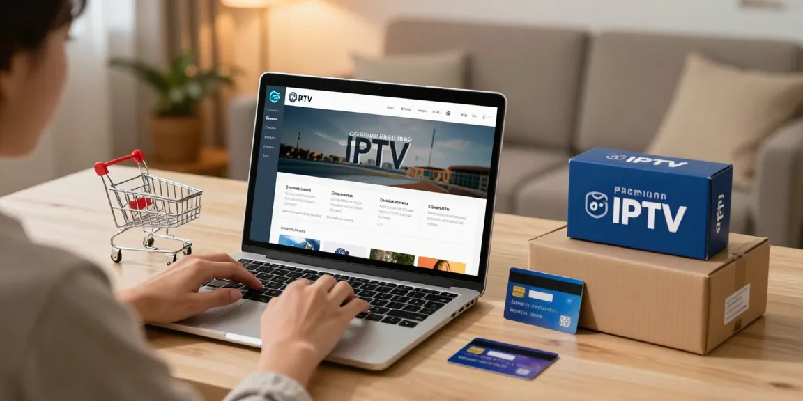 Exciting IPTV online shopping experience, showcasing best deals and services for viewers.