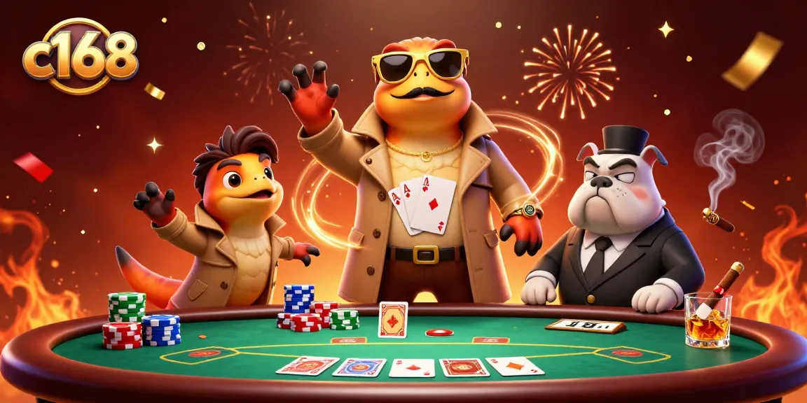 c168 raptors attempt entry into VIP casino lounge amid festive poker scene