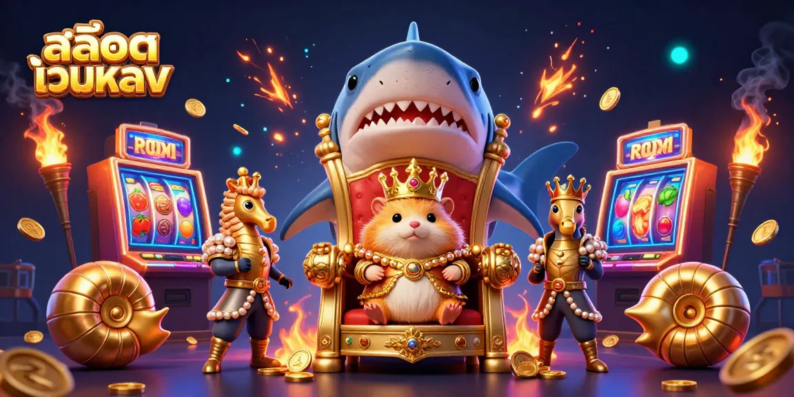 เล่นคาสิโนสล็อตเว็บตรงกับฮามสเตอร์ท่านน้อยผู้ยิ่งใหญ่และการ์ดซีฮอร์สในเวทมนตร์