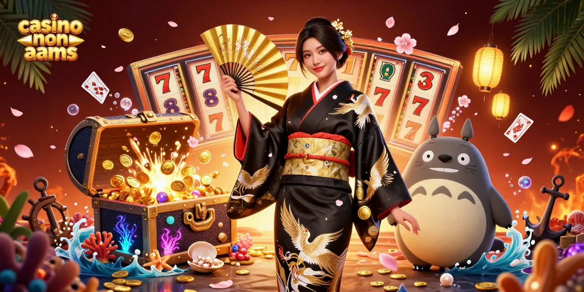 Scopri un'esperienza di gioco emozionante nei casinò non AAMS con un'illustrazione online 3D vivace che mostra una scena dinamica.
