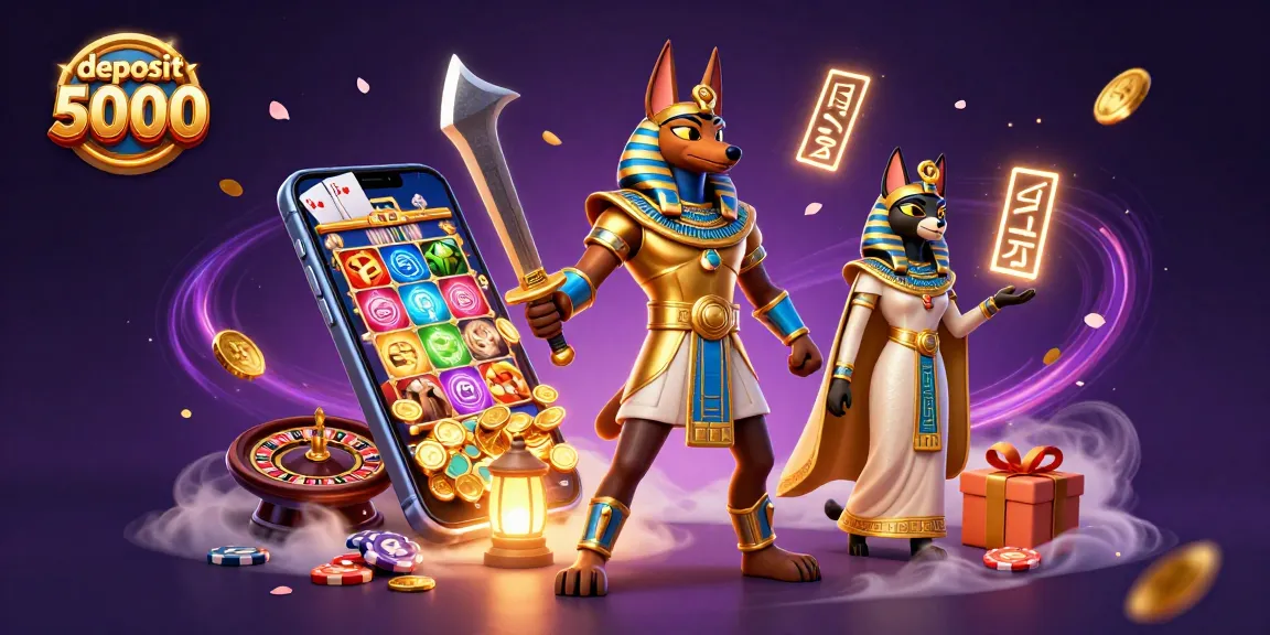 Experience the thrill of deposit 5000 with slots, as 3D warriors and vibrant casino games collide.