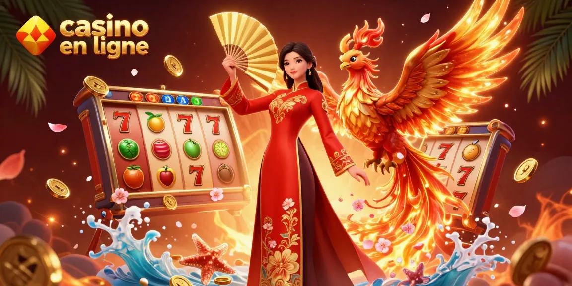 Jouez à des jeux de casino en ligne palpitants avec des visuels vibrants et des jackpots dorés