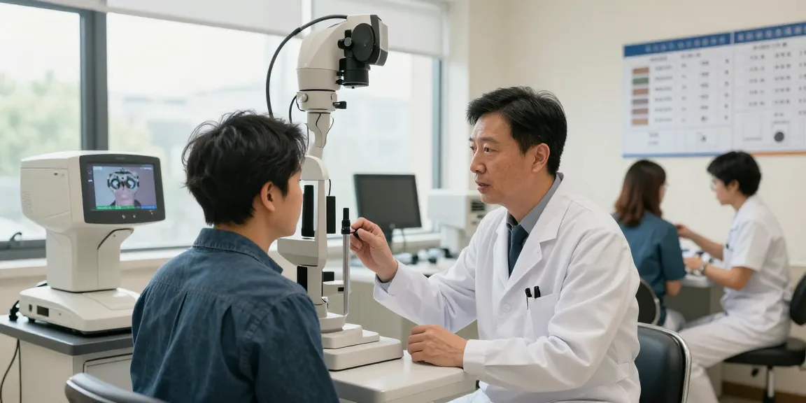 Advanced eye care consultation at SNU Eye Clinic in snuseoul, showcasing personalized treatment.