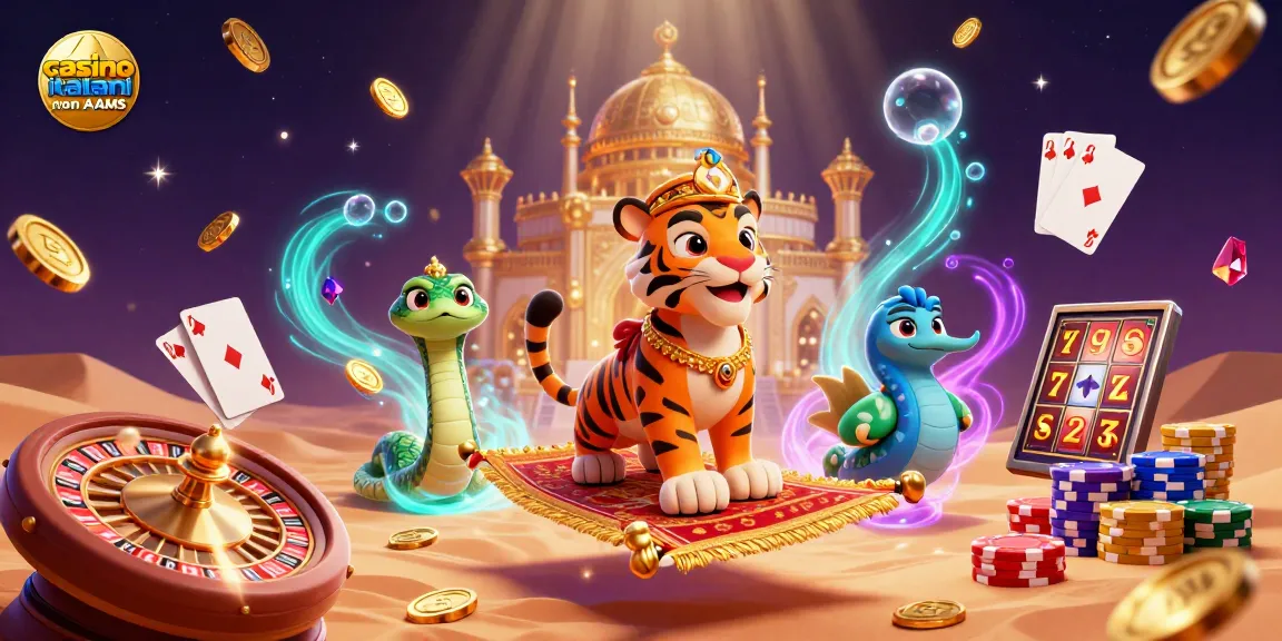 Gioca nei casino italiani non AAMS per vincite straordinarie nei giochi da tavolo.