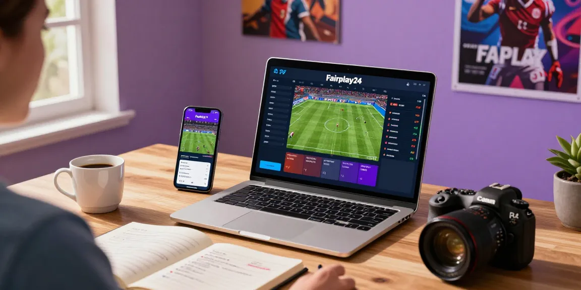 Engaging Fairplay24 online betting experience with live sports statistics.