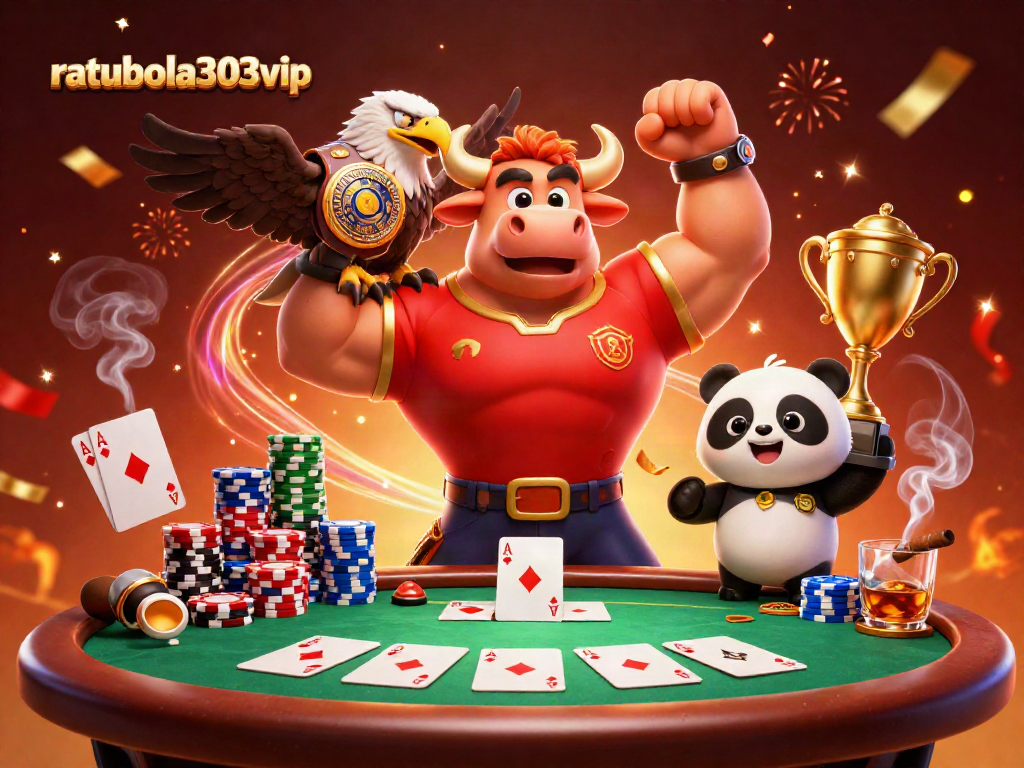 Raih kemenangan besar di ratubola303vip dengan maskot kasino menghadirkan kemeriahan.