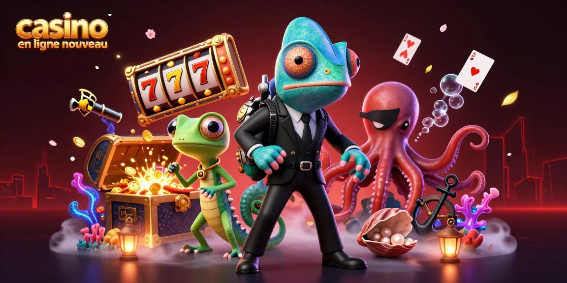 Plongez dans l'univers du casino en ligne nouveau avec cette scène captivante de jeu, alliant profondeur et stratégie.