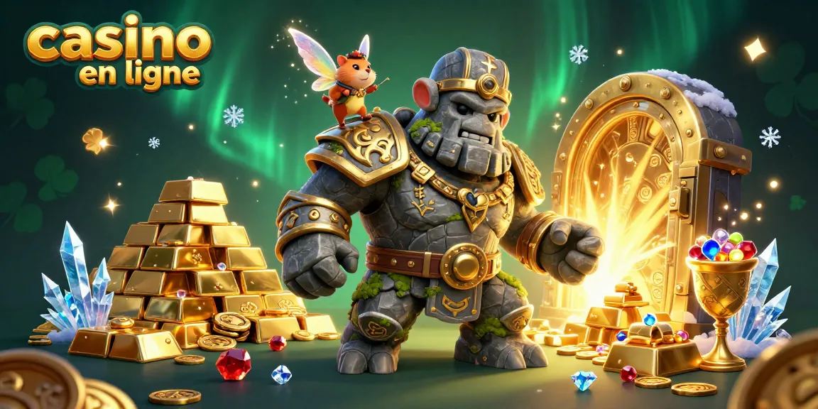 Découvrez un trésor de jeux de casino en ligne captivants avec des personnages fantastiques.