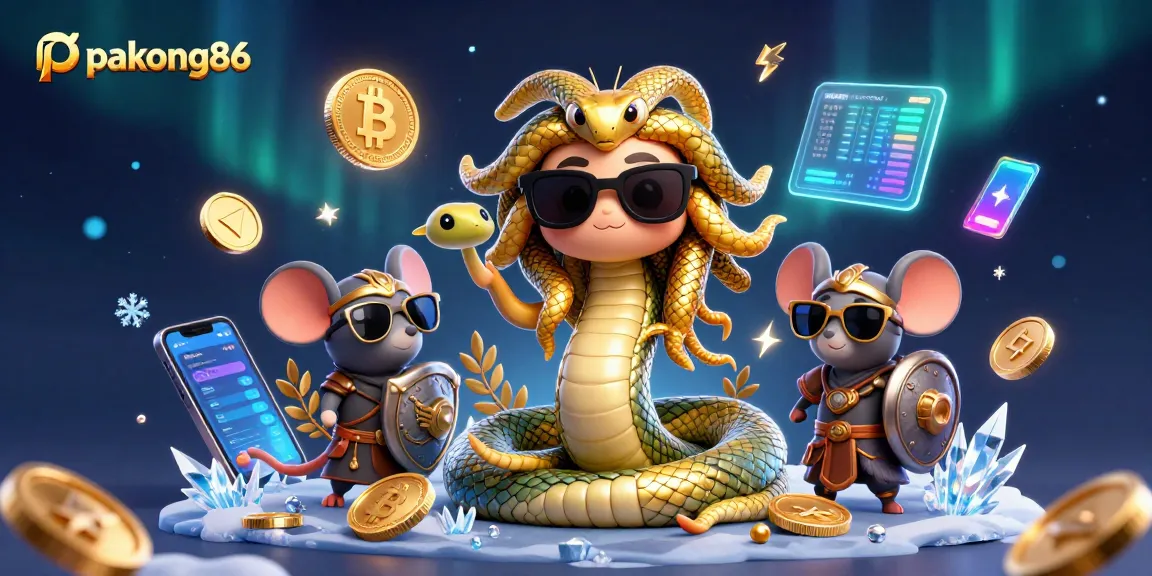 Experience pakong86 with vibrant casino elements and friendly characters in a dynamic gaming scene.