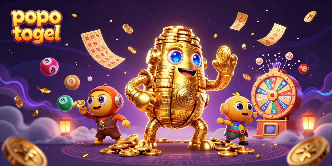 Engage with popo togel's vibrant gameplay features in this dynamic casino illustration.