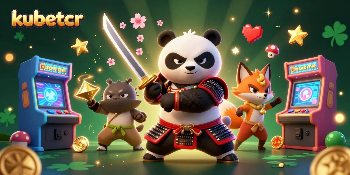 Experience thrilling moments at kubetcr casino with dynamic samurai and fox characters.