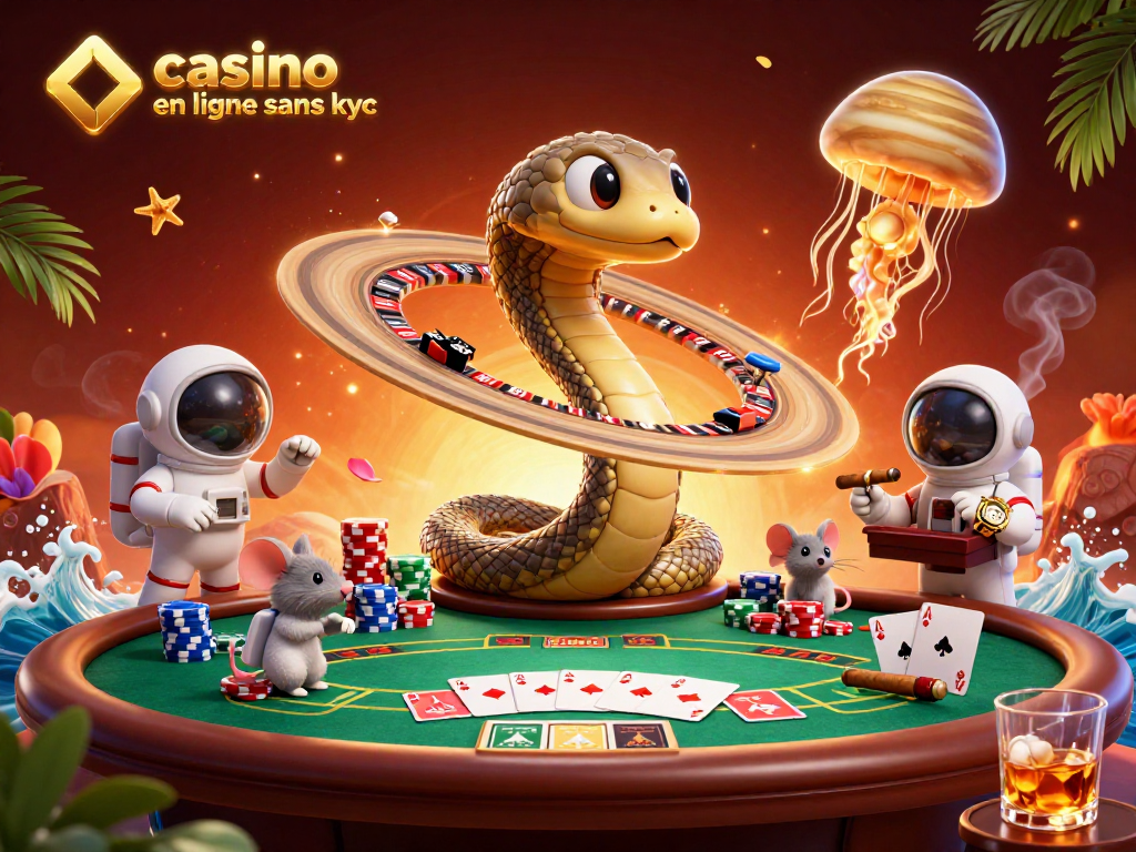 Expérimenter le casino en ligne sans KYC en jouant autour d'une planète-roulette et des astronautes
