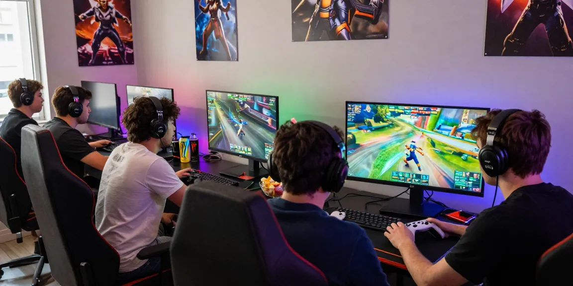 Suasana bermain game online bersama di cipung138 dengan gamer bersemangat.