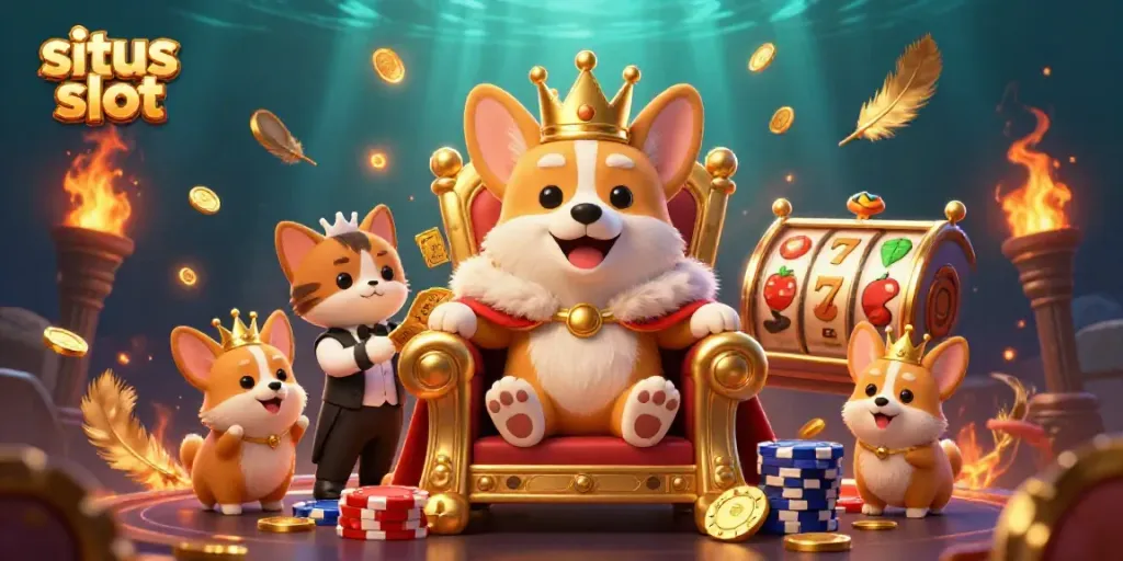 Experience situs slot's excitement with vibrant 3D cartoon characters and engaging slot themes.