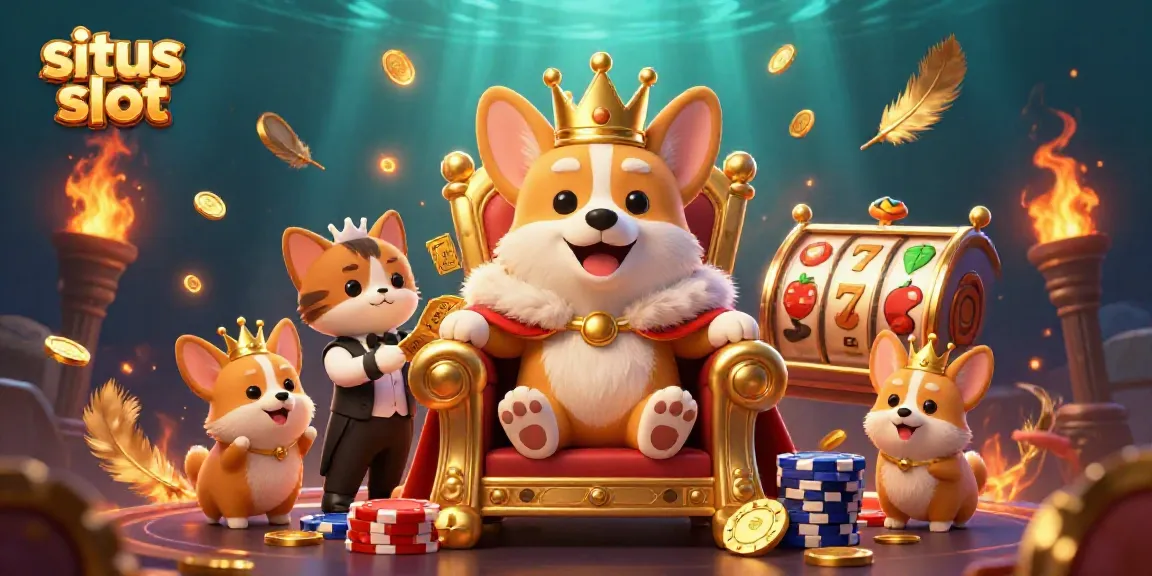 Experience situs slot's excitement with vibrant 3D cartoon characters and engaging slot themes.