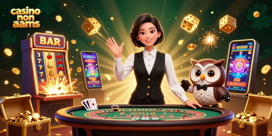 Scopri un gameplay entusiasmante nei casinò non AAMS con dealer 3D e vincite da jackpot!