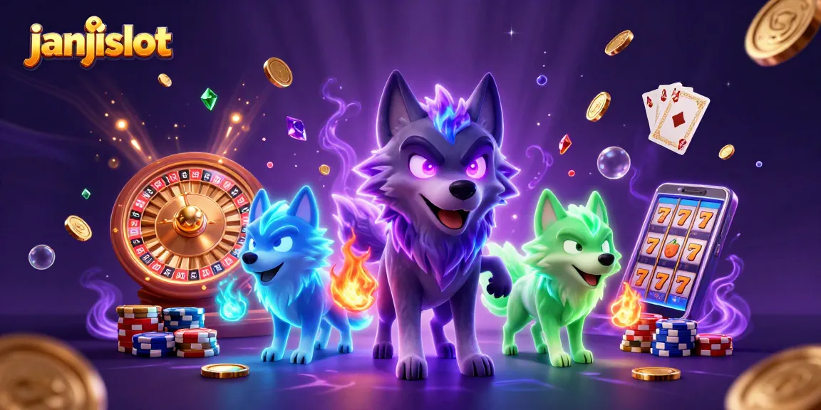 Engage with the magical janjislot world filled with wolves, treasures, and thrilling slot games.