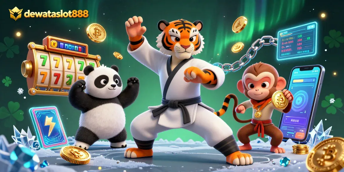dewataslot888 mempelajari strategi permainan slot melalui karakter kartun di kasino virtual