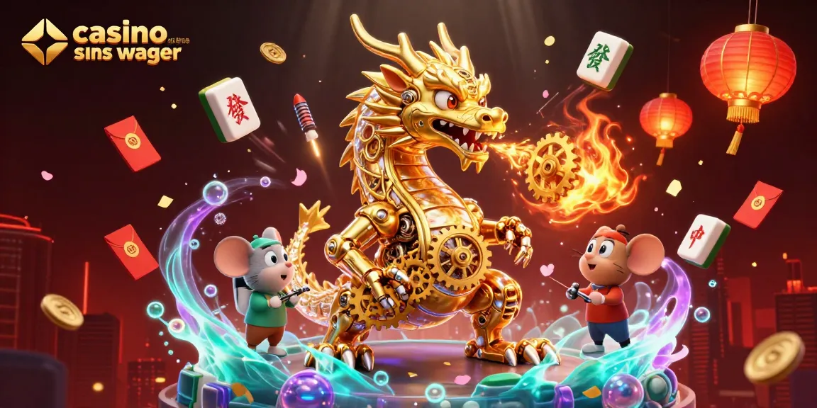 Expérimentez des gains sans mise sur un casino en ligne sans wager avec ce dragon d'or unique.