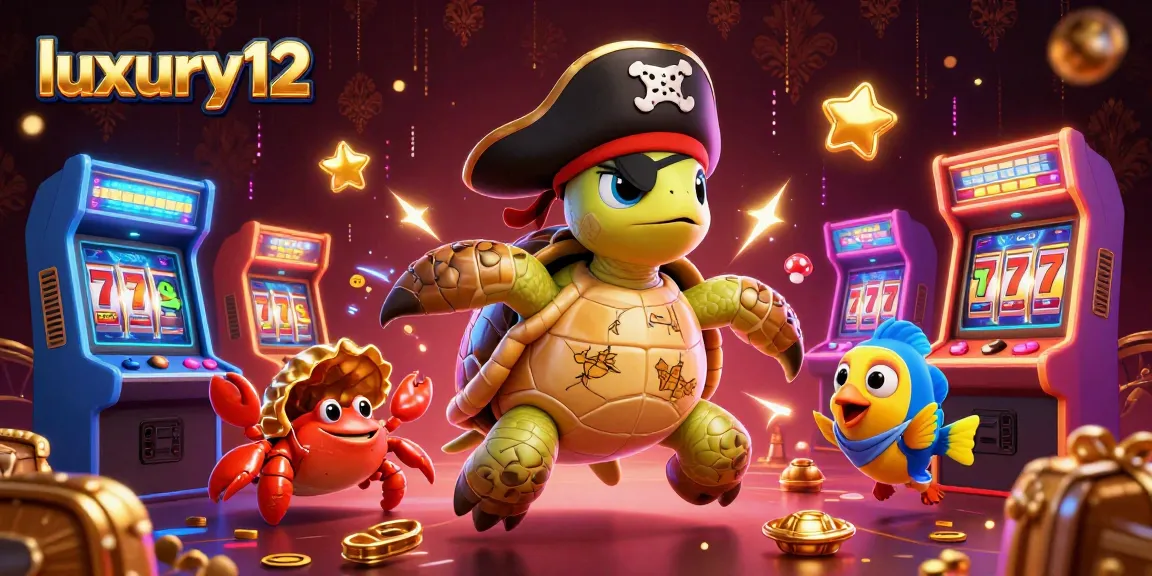 Experience thrilling wins and jackpot excitement with luxury12 in this vibrant casino-themed illustration.