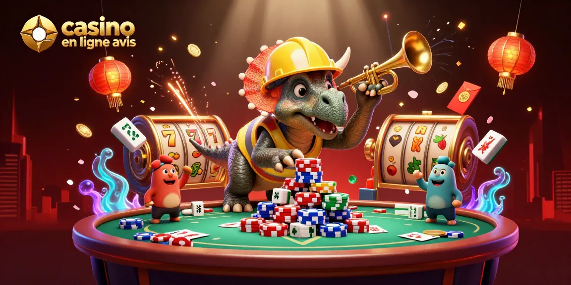 Illustration vibrante de jeu suggérant des conseils sur le casino en ligne avis.