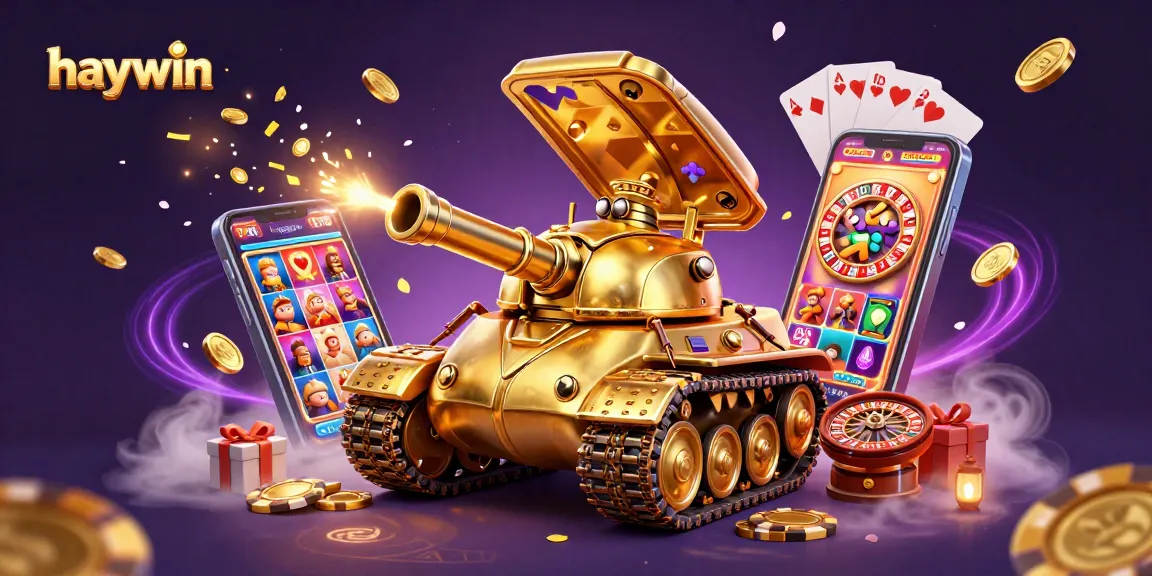Experience the vibrant thrill of haywin's casino gameplay with immersive 3D visuals and exciting elements.