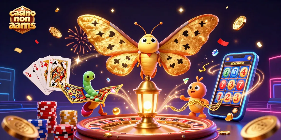 Gioca nei migliori casino non AAMS con l'atmosfera festosa di monete dorate e giochi avvincenti.