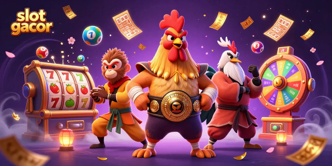 Menyaksikan slot gacor dengan karakter menarik dan elemen permainan dinamika yang menawan.