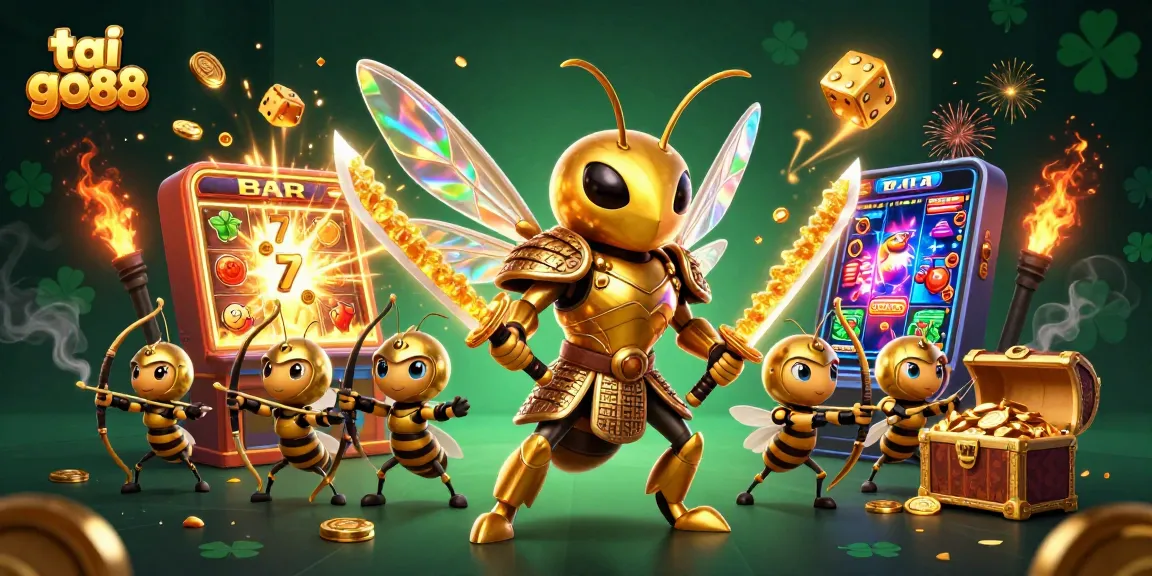 Experience thrilling wins at tai go88 with golden hornets and dynamic slot machine action.