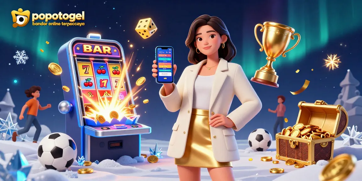 Spin and win at popotogel bandar online terpercaya with thrilling jackpots and vibrant gameplay.